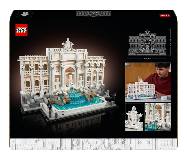 LEGO Architecture 21062 Fontanna di Trevi - 1308183 - zdjęcie 6